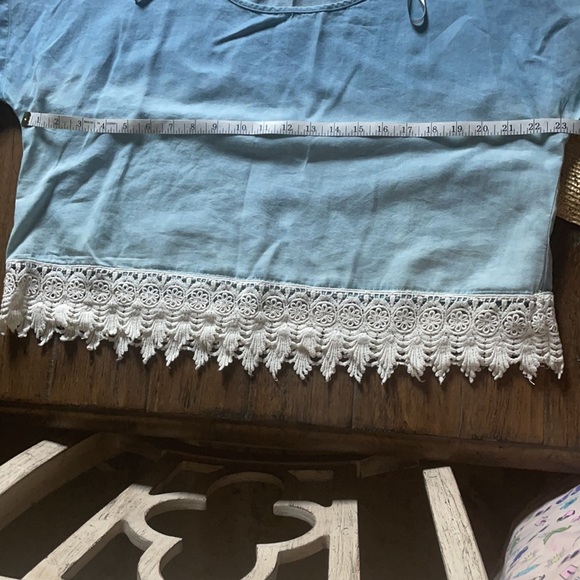 Jessica Simpson denim top - Picture 11 of 11